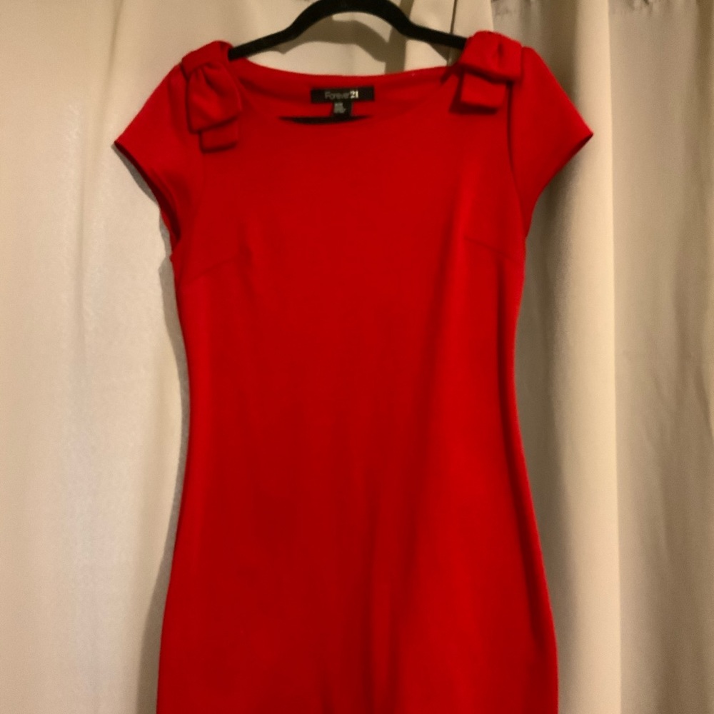 Red dress